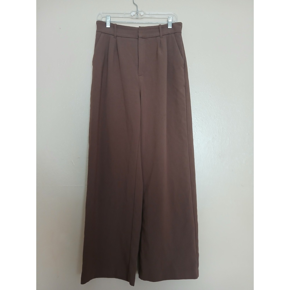 Abercrombie Pants Medium Long Sloane Pleated Wide Leg Trouser Pants Preppy